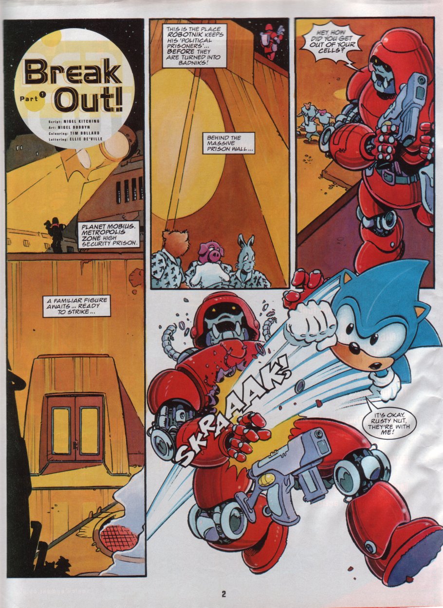 Sonic Holiday Special - Summer 1996 Page 3
